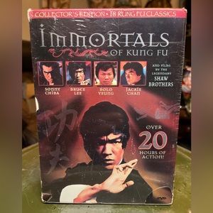 Immortals of Kung Fu DVD Set - BRUCE LEE, JACKIE CHAN, BOLO YEUNG, 18 Classics